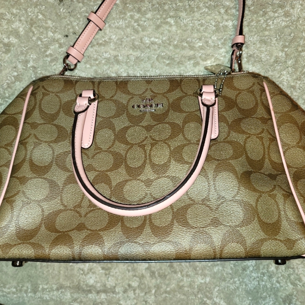 Authentic Pink Coach Bag